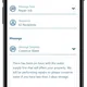 Showing the bulk message sent to everyone